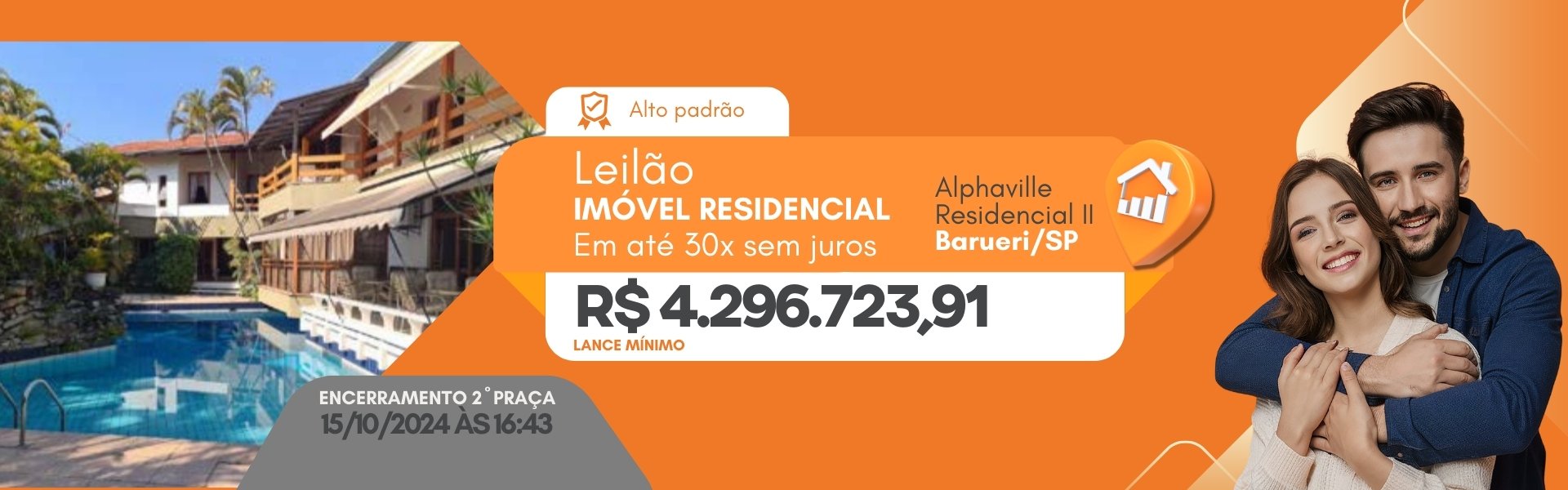 Imóvel Residencial, 1.305m², Alphaville Residencial II, Barueri/SP