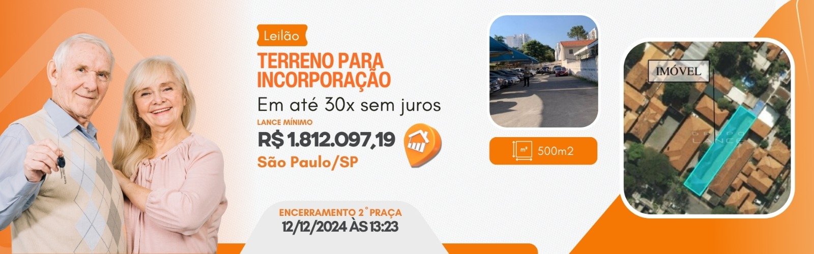 Terreno para Incorporação, 500m², Vila Cordeiro, São Paulo/SP