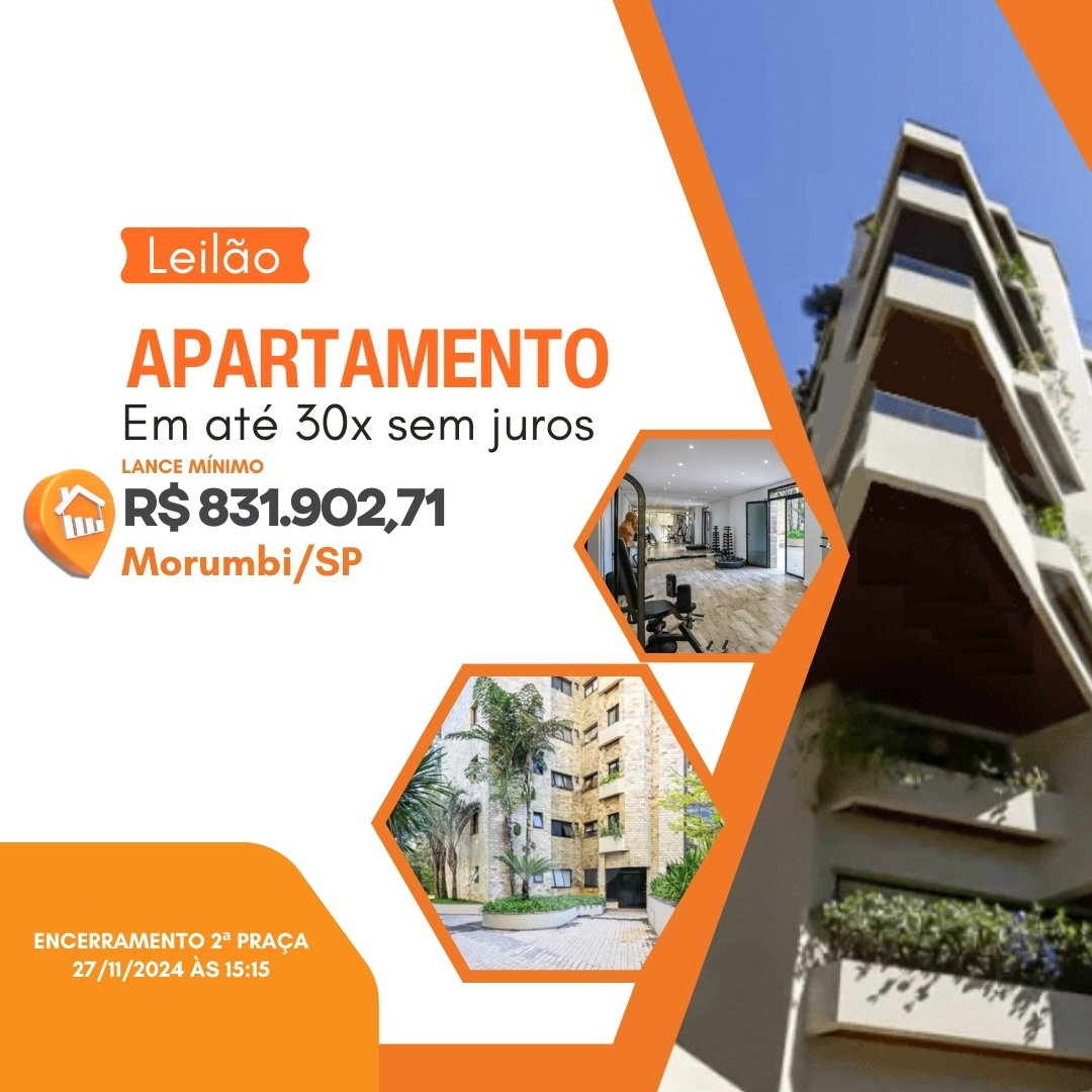 a) O APARTAMENTO Nº 21, localizado no 2º andar do Edifício Monte Rosso, situado na rua Professor Alexandre Correia nº 591, Bairro do Morumbi, no 30º Subdistrito Ibirapuera, contendo a área privativa de 287,15 metros quadrados, área comum de 302,19 metros quadrados, área total de 589,34 metros quadrados, correspondendo a fração ideal de 5,00280% do terreno cabendo ao referido apartamento o direito de uso de um deposito individual localizado no subsolo do Empreendimento Edifício Monte Bianco e Edifício Monte Rosso, cuja área se encontra englobada área privativa do apartamento. Cadastrado na Prefeitura sob o nº 170.184.0164-9 (AV.8). Matriculado no 15º CRI de São Paulo sob o nº 124.399. 

