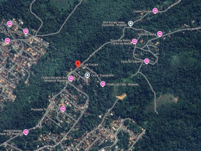 Direitos do terreno, a.t 2.788,76m², ilhabela-sp.