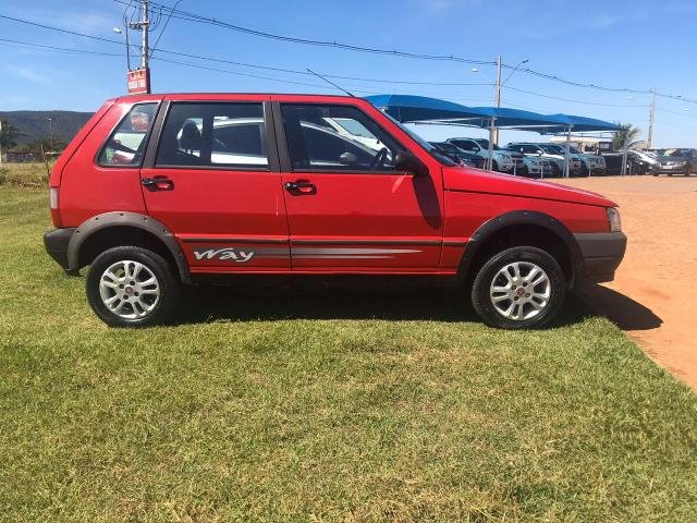 Fiat Uno Mille Way Econ, ano 2013, vermelho. (17492)