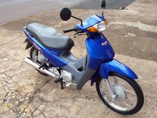 Motocicleta Honda C100 Biz, ano 2003, gasolina, cor azul (18256) | Grupo  Lance
