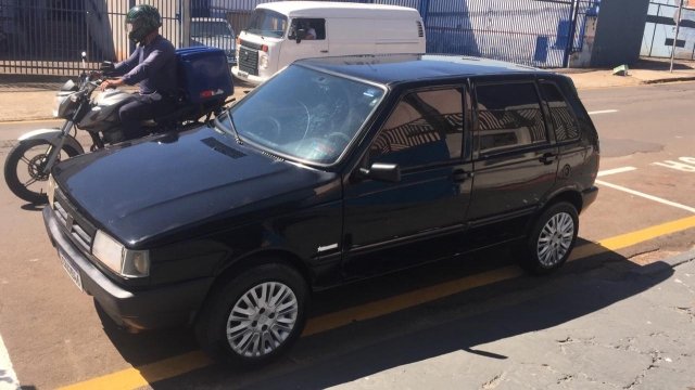 Fiat Uno, ano 1986, modelo 1997, preto (17187) | Grupo Lance
