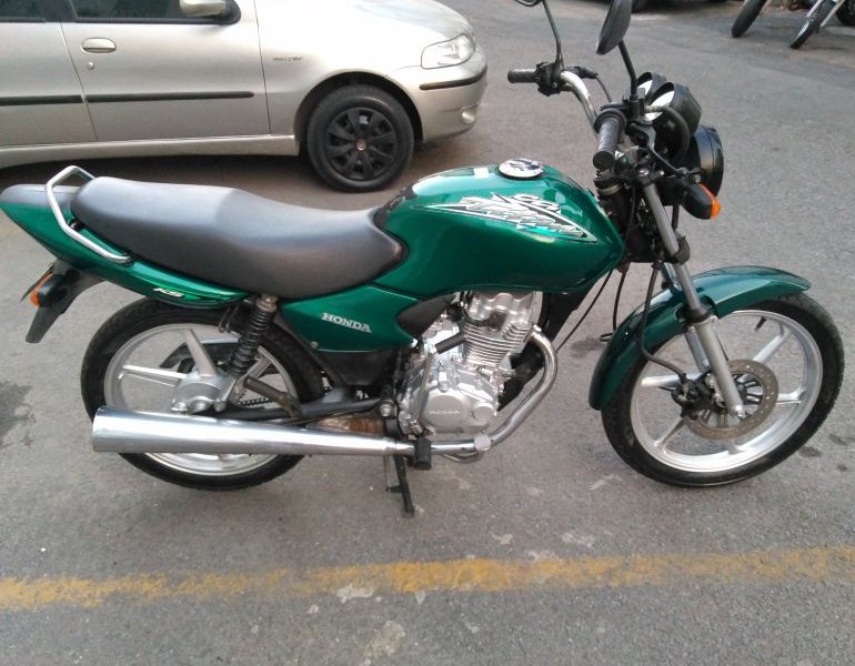  Motocicleta Honda, modelo CG Titan KS, año , verde ( )